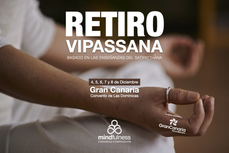 retiro vipassana diciembre 2025 en gran canaria