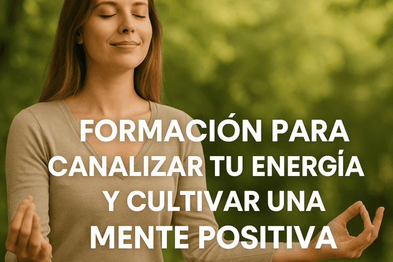 Formación para Canalizar tu Energía y Cultivar una Mente Positiva