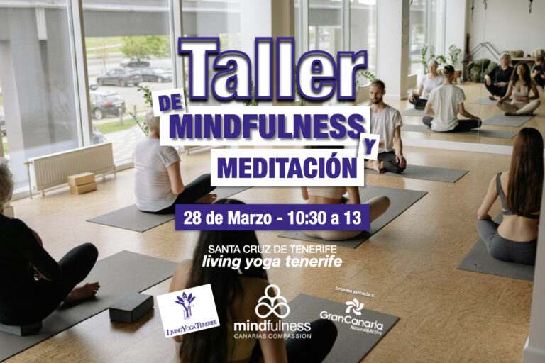 Taller de mindfulness en Tenerife presencial