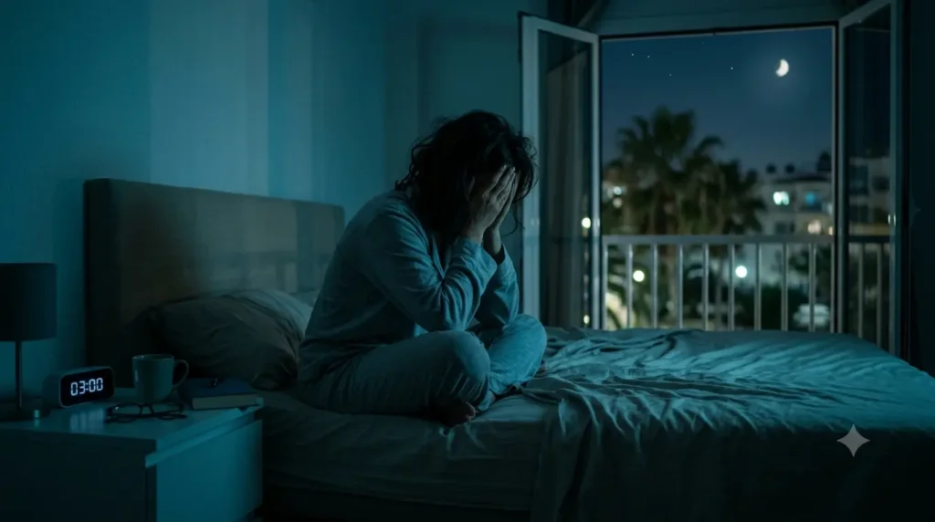 Tengo sueño pero no puedo dormir