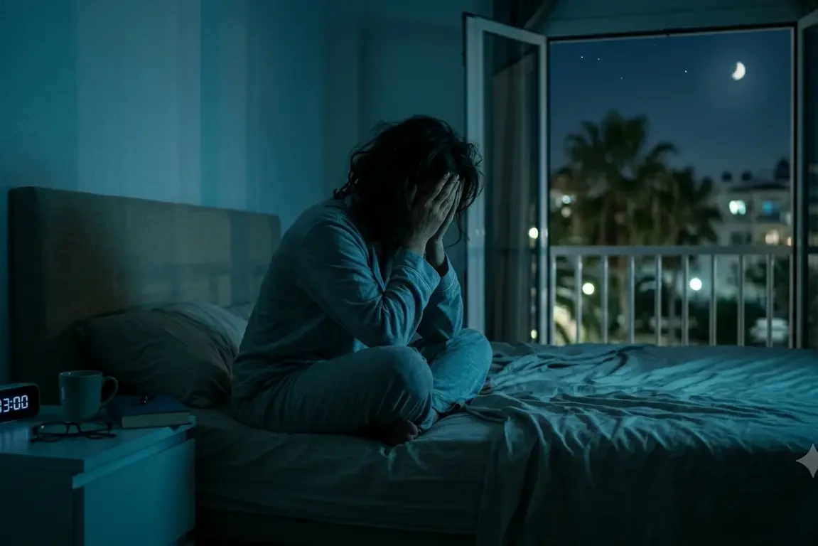 Tengo sueño pero no puedo dormir